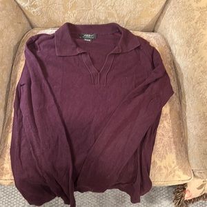 Eddie baur cotton cashmere sweater